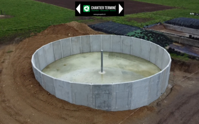 Fosse béton circulaire